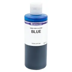 LorAnn Oils Blue Liquid Food Color, 4 ounce