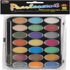 Assorted Colors - Pearlescent Watercolor Set - 21 Colors
