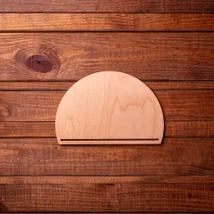 12 in. Unfinished Fiber Art Circle Base