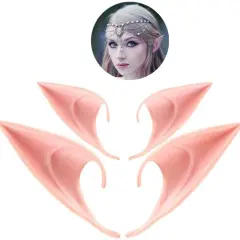 Elf Ears Tip, Costume for Halloween Party, Cosplay Pixie Elf Ear
