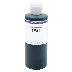 LorAnn Oils Teal Liquid Food Color, 4 ounce