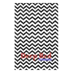 Deep Red Stamps Chevron Weave Rubber Cling Stamp 4 x 6 inches
