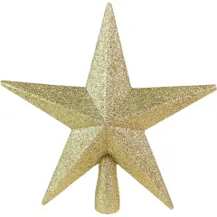 Ornativity Glitter Star Tree Topper - Christmas Decorative Holiday Bethlehem Star Ornament 5.5"