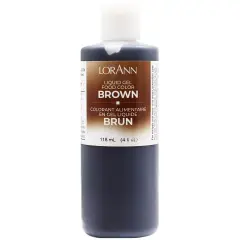 LorAnn Oils Brown Liquid Gel Food Color, 4 ounce