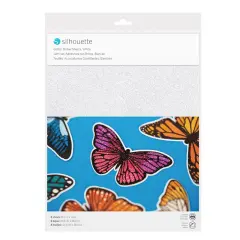 Sticker Sheets - White Glitter