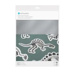 Sticker Sheets - Brushed Metallic Silver
