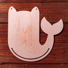 15 in. Unfinished Fiber Art Purr-maid Base