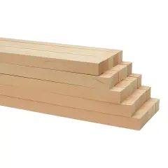 Wood Square Dowel Rods 1-1/2 inch Diameter, Multiple Lengths Available, Sticks for Crafts & Woodworking | Woodpeckers