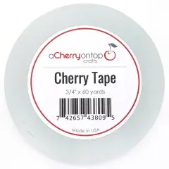 3/4 Inch Cherry Tape - ACOT Double-Sided Adhesive Tape