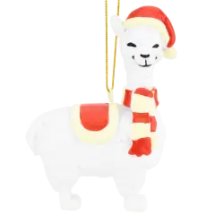 Tree Buddees Xmas Llama Animal Christmas Ornaments