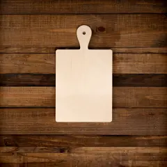 15.5 in. Unfinished Square Wooden Cutting Board