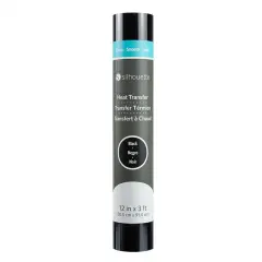 Smooth Heat Transfer - 12" - Black