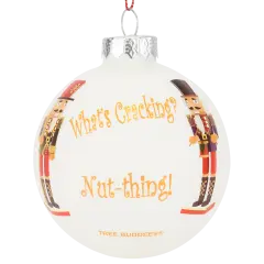 Nutcracker What&rsquo;s Cracking? Nut-Thing! Fun Christmas Ornament
