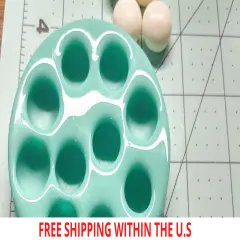 10pc Realistic Mint Candy Mento's | Candy Shaped Silicone Mold| Soap| Candle | Mold for Wax| Mold for Resin