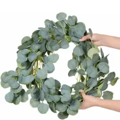 6.5ft Artificial Eucalyptus Garland Dollar Eucalyptus