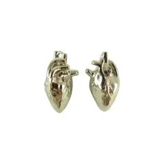 Medium Anatomical Heart Pendants (K639)
