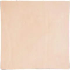 ELW Veg-Tanned Leather, 7/9 Oz. (2.8-3.6 mm) Full Grain Leather Natural 12"x12" Pre-Cut Pieces for Tooling, Crafting and Wet Molding