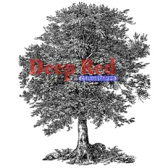 Deep Red Stamps Oak Tree Rubber Cling Stamp 2.75 x 3.25 inches