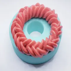 4 Inch Braided Pie Crust Topper