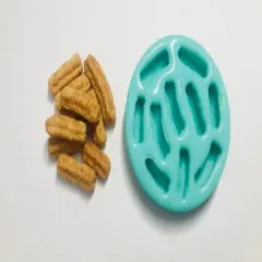 10pc Churros Type Cereal Silicone Mold| Dessert Shape Silicone Mold| Soap| Candle | Mold for Wax| Mold for Resin