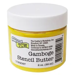 Gamboge Stencil Butter - Crafter's Workshop