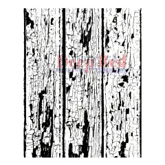 Deep Red Stamps Weathered Wall Background Rubber Cling Stamp 3.1 x 4.1 inches