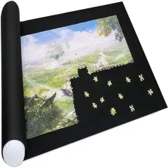 Jigsaw Puzzle Roll Mat Table Board Accessory for Puzzles Jigsaw Roll Up to 1500 Pieces