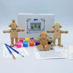 Robot Painting Craft Kit by Ink and Trinket Kids