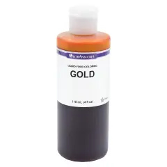 LorAnn Oils Gold Liquid Food Color, 4 ounce