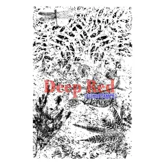Deep Red Stamps Fossil Rubber Cling Stamp 4 x 6 inches