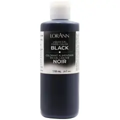 LorAnn Oils Black Liquid Gel Food Color, 4 ounce
