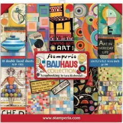 Bauhaus 6x6 Paper Pad - Stamperia