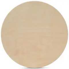Wood Circles 30 inch, 2 Thicknesses, Unfinished Birch Sign Rounds | Woodpeckers