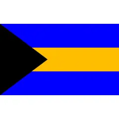 Bahamas Flag with Grommets 3ft x 5ft