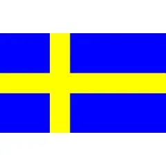 Sweden Flag with Grommets 3ft x 5ft