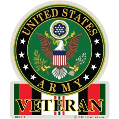 DC0014 U.S. Army Veteran Operation Enduring Freedom Sticker (3.5''x4.125'')
