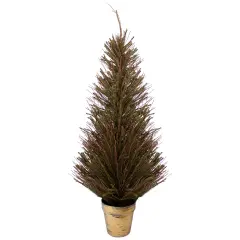 Northlight 4' Warsaw Twig Artificial Christmas Tree - Unlit Brown