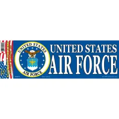 U.S. Air Force Bumper Sticker 3-1/4"X9"