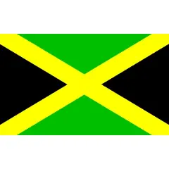 Jamaica Flag with Grommets 3ft x 5ft