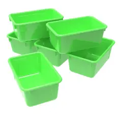 Small Cubby Bin, Classroom Green (Case of 5)