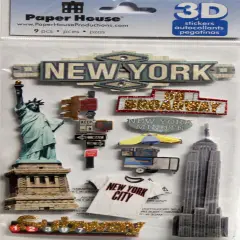 Paper House New York Dimensional Stickers