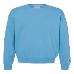 Champion&reg; - Garment-Dyed Crewneck Sweatshirt Delicate blue