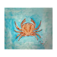 Betsy Drake Red Crab 30 X 50 Inch Comfort Floor Mat