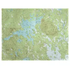 Betsy Drake Squam Lake, NH Nautical Map Place Mat Set of 4