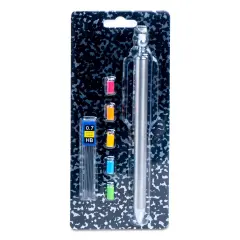 Makerflo Mechanical Pencil Lead Refill 0.7mm set (12 Pcs) 24 Refills Per Tube, Break Resistant School Supplies, Art Drawing Pencil Refills for Kids Classrooms Teachers Homeschool & Office