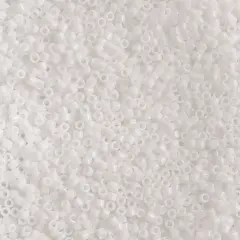 Miyuki Delica 250g Opaque Glass Beads, 11/0 Chalk White (DB0200)