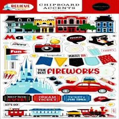 Carta Bella Believe In Magic Chipboard Accents