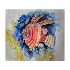Betsy Drake Betsy's Lion Fish 30 X 50 Inch Comfort Floor Mat