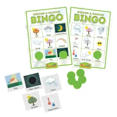 Kaplan Early Learning Company Kaplan Weather & Seasons Bingo Learning Game