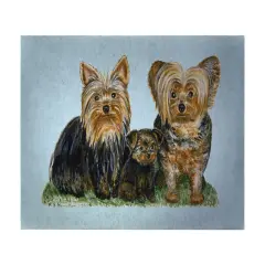 Betsy Drake Yorkies 30 X 50 Inch Yorkshire Terrier Comfort Floor Mat